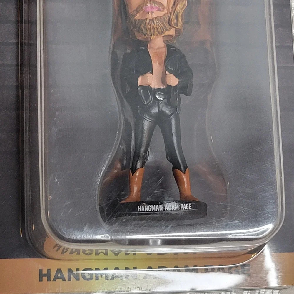 NEW Harley Cameron Micro Brawler Hangman Adam Page Bobble Brawler Mini AEW Crate